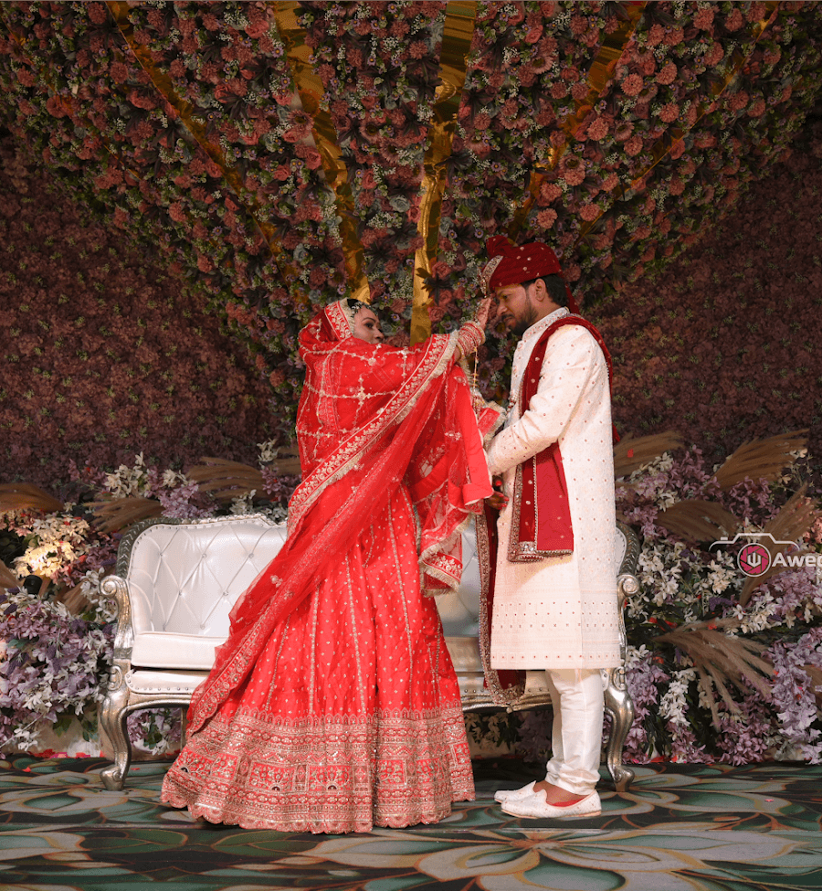 Blessings at the Wedding Stage